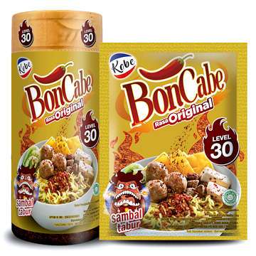 

BonCabe Sambal Tabur Level 30 Rasa Original REFILL 35gr