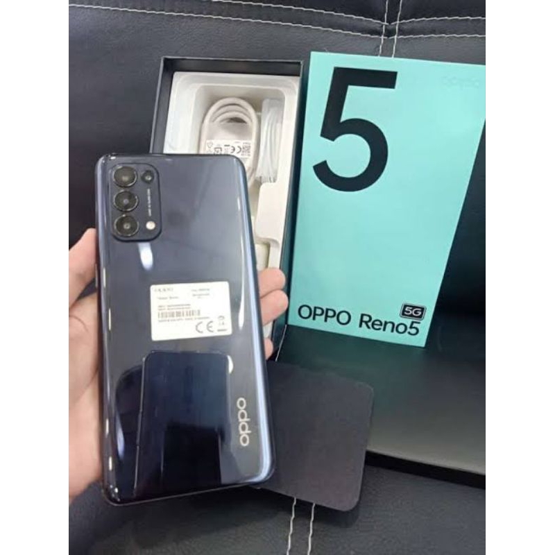 oppo reno 5 5G bekas rasa baru