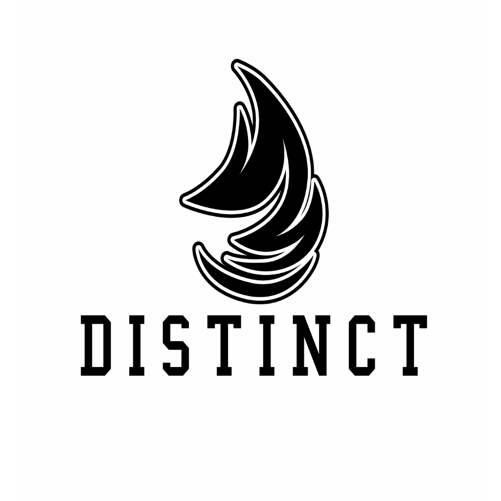 Distinct Brand Baju Pria Wanita Kaos Street Style Warna Black-3
