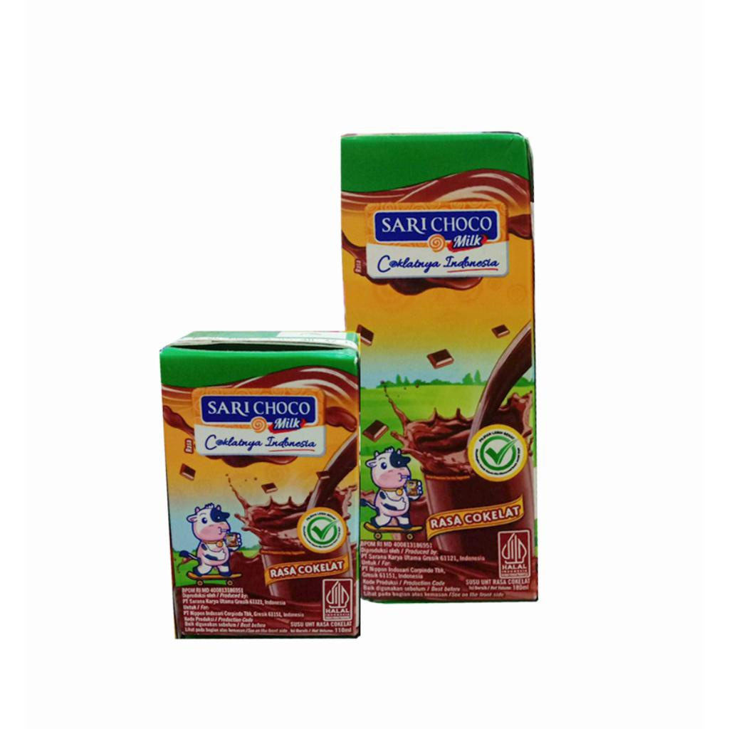 

[MT] Minuman Susu Sari Choco rasa Coklat - 110ml / 180ml