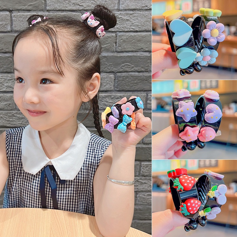 GULUNGAN RAMBUT ANAK KEKINIAN / JEPIT RAMBUT ANAK / GULUNGAN RAMBUT ANAK / JEPIT GULUNGAN LUCU