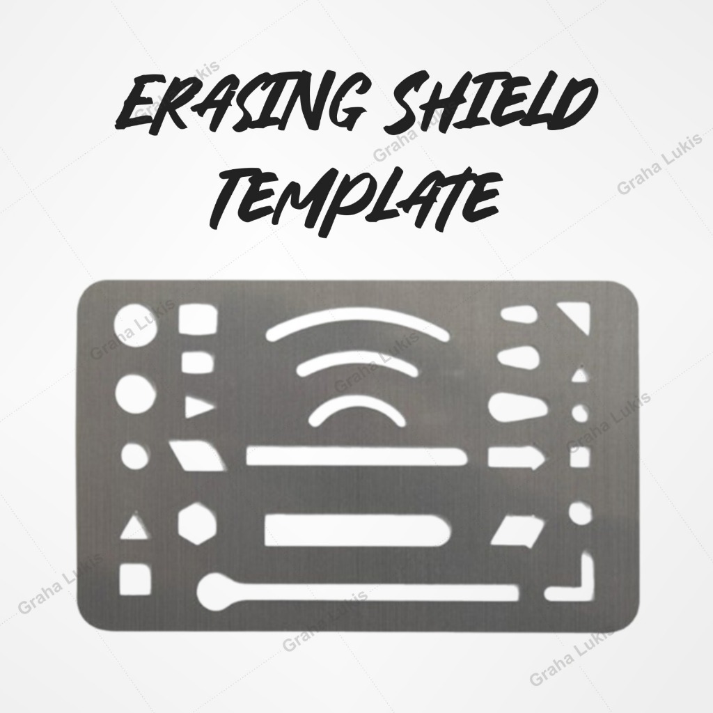 

Erasing Shield Template / Mal Penghapus