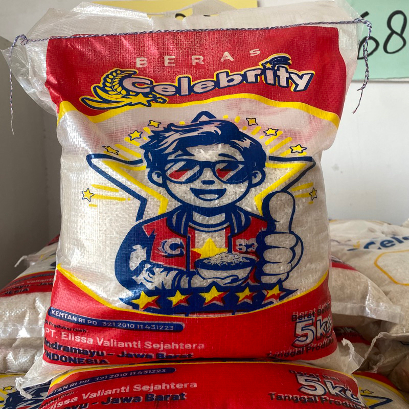 

Beras Celebrity Merah Super Premium 5KG