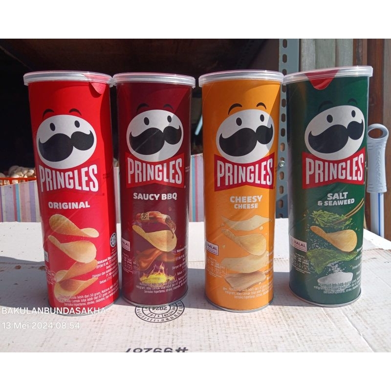 

PRINGLES ORIGINAL KEJU BBQ SEAWEED || 102g & 80g