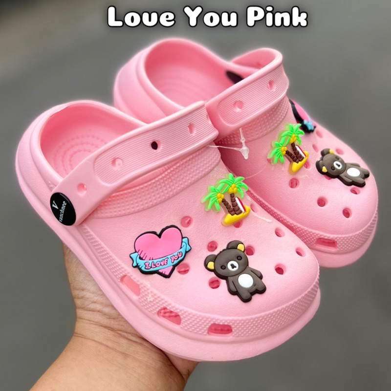 Sandal Baim Anak Eva Rubber Love You Perempuan