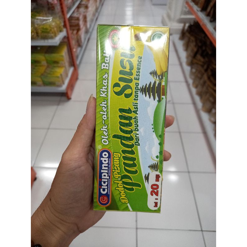 

DODOL PISANG PANDAN SUSU CICIPINDO.