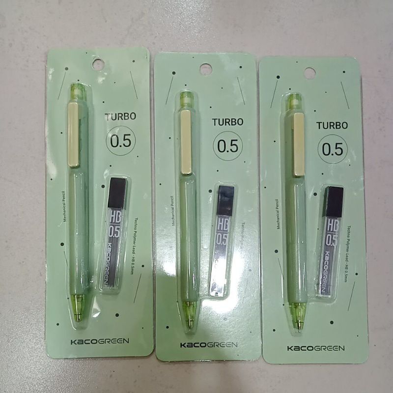 

Kaco Turbo mech pencil 0,5 set HB