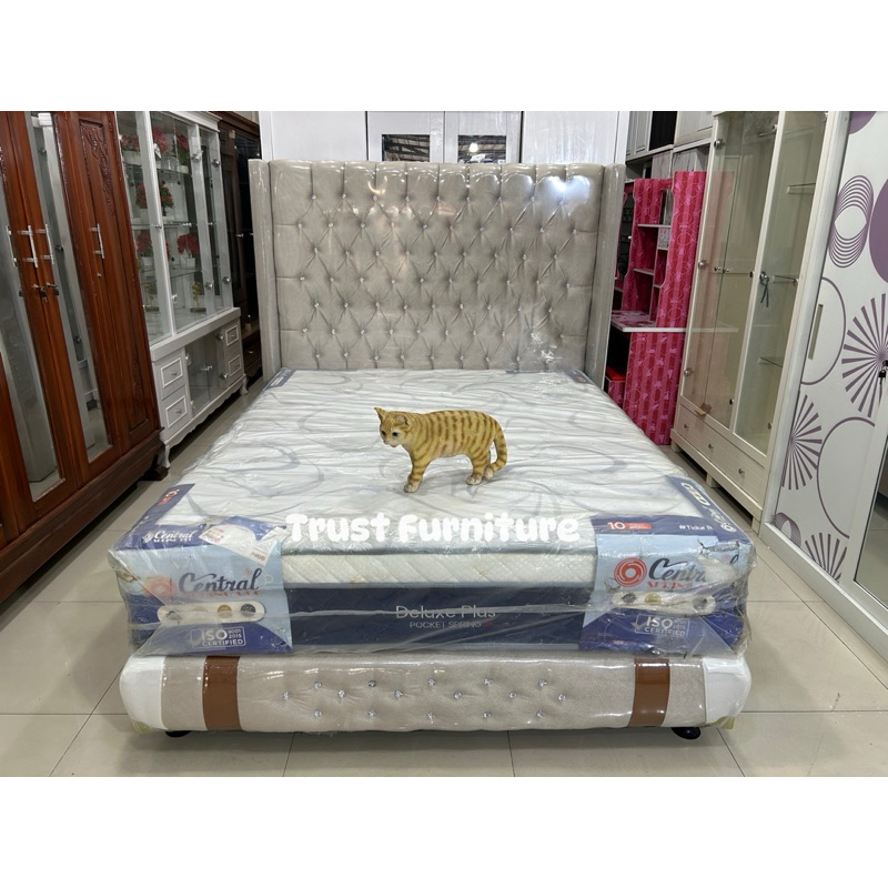 SET Kasur & Divansanderan / Divan King sandaran tinggi PREMIUM HIGH QUALITY