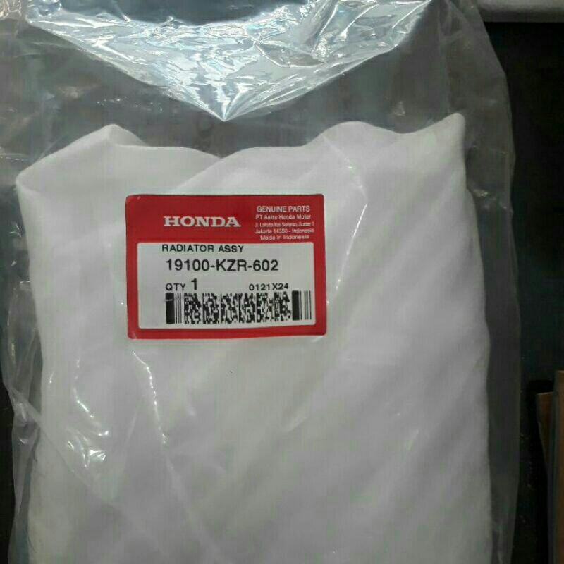 radiator assy 19100 kzr 602 vario 125fi