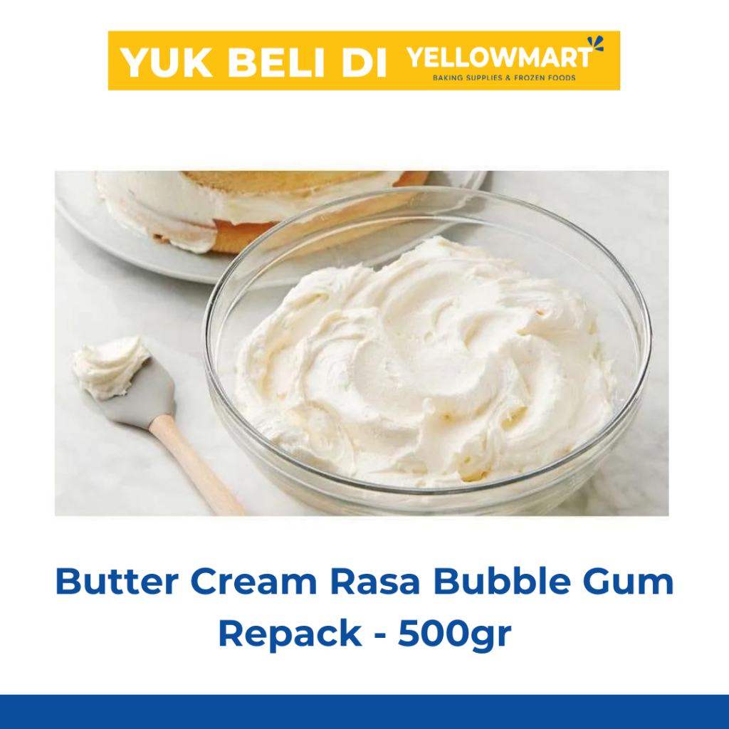 

Butter Cream Rasa Bubble Gum Repack - 500g