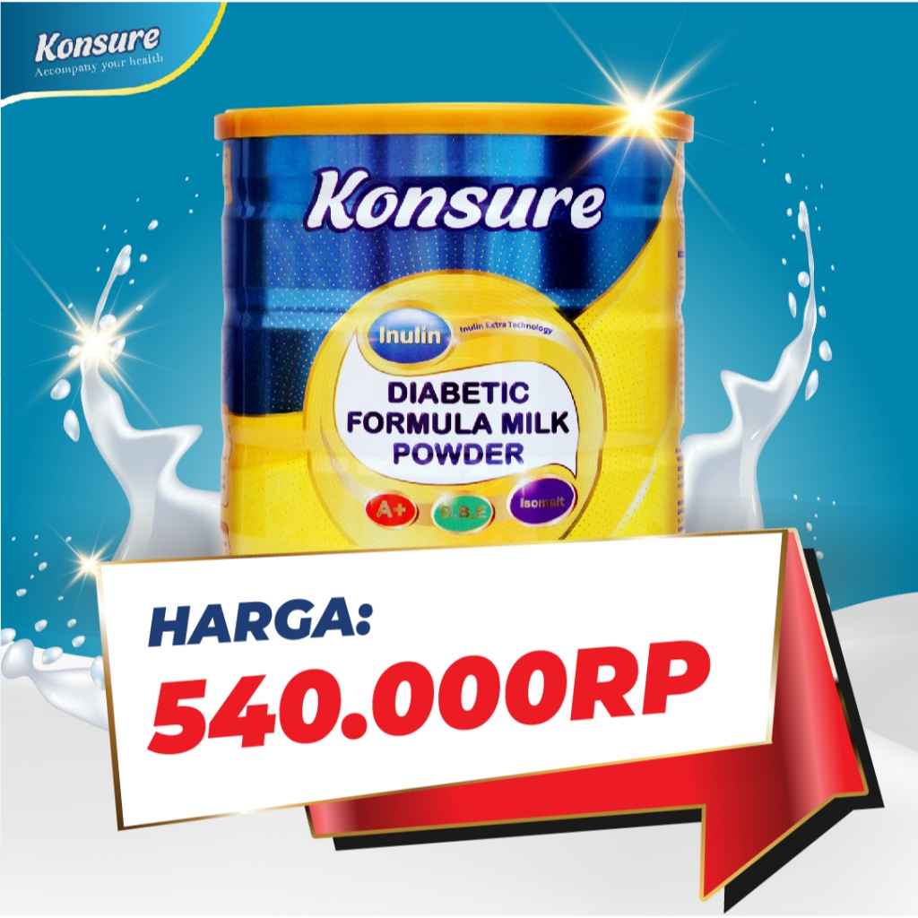 

Susu Diabetes Konsure 750g