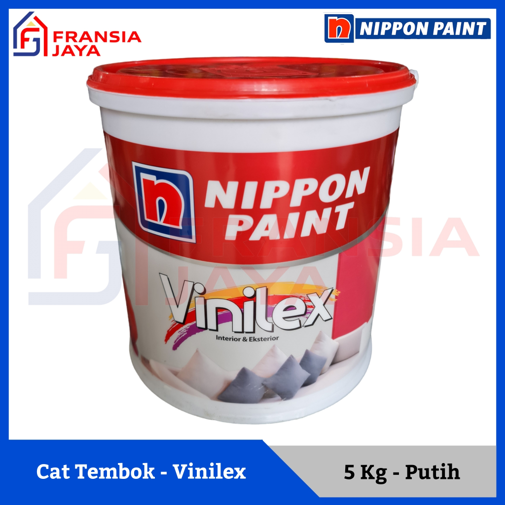 Cat Dinding Tembok 5kg 5 Kg Vinilex Kembang 300 5000 White | Putih