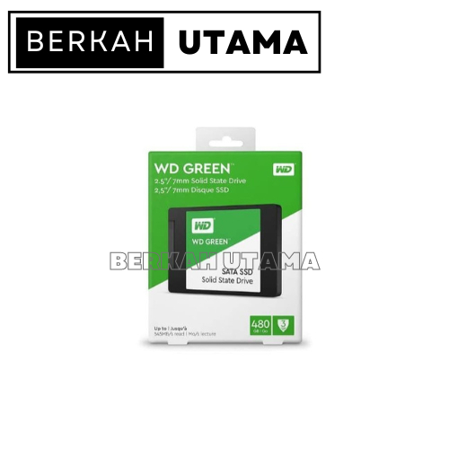 SSD WD GREEN 240GB 480GB 1TB - SATA 2.5" 7MM - 3D NAND SSD SATA3
