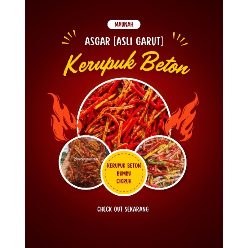 

Kerupuk Beton Cikruh ASGAR