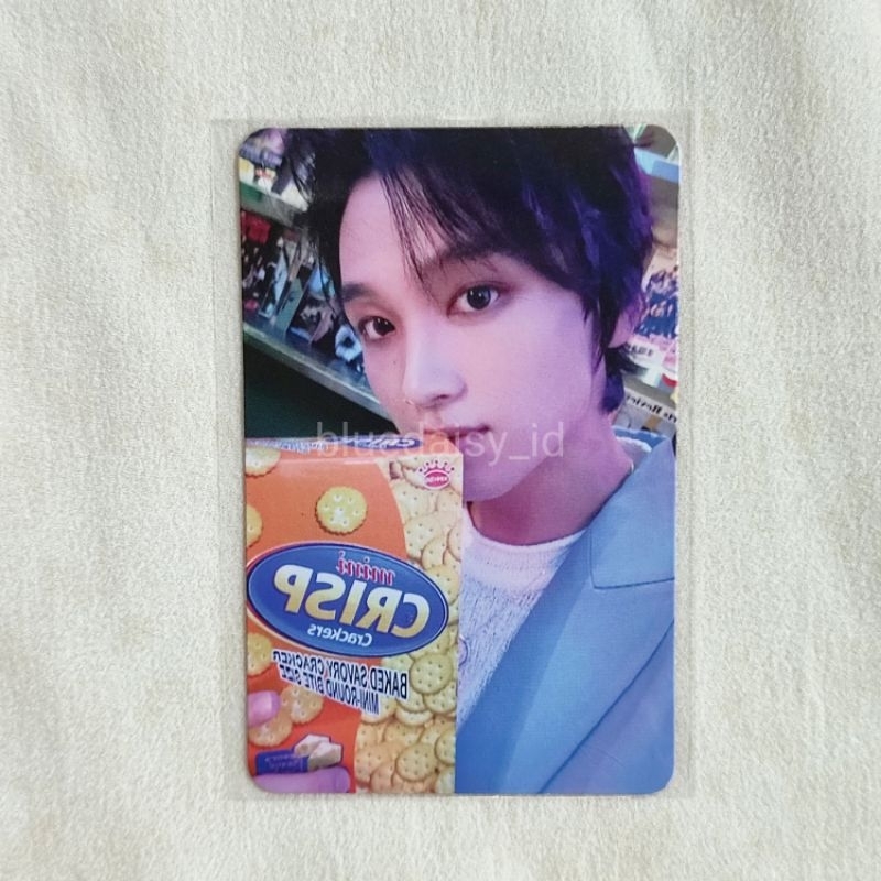 PHOTOCARD NCT DREAM HAECHAN ISTJ QR JAPAN EXCLUSIVE