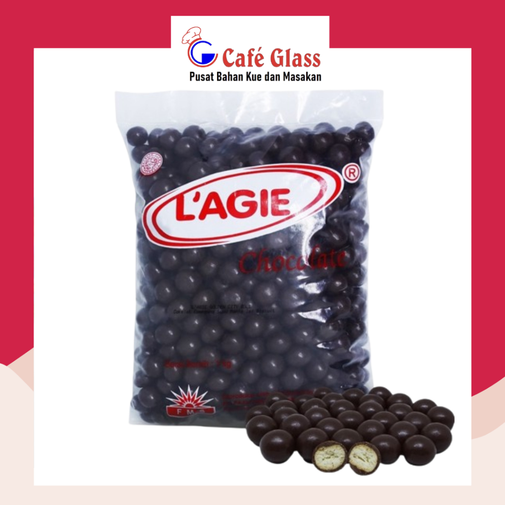 

L'AGIE Chocolate Ball Isi Biskuit-Repack 100Gr
