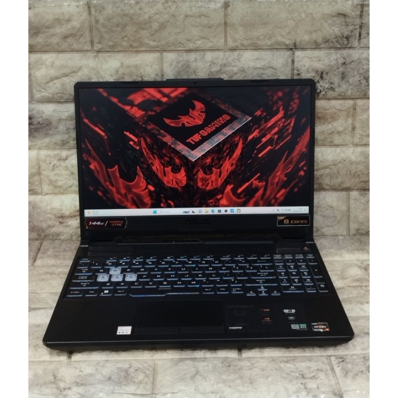 Laptop Asus Tuf gaming FA506IC AMD Ryzen 7 4800H RAM 16 GB SSD 512 GB VGA Nvidia RTX3050