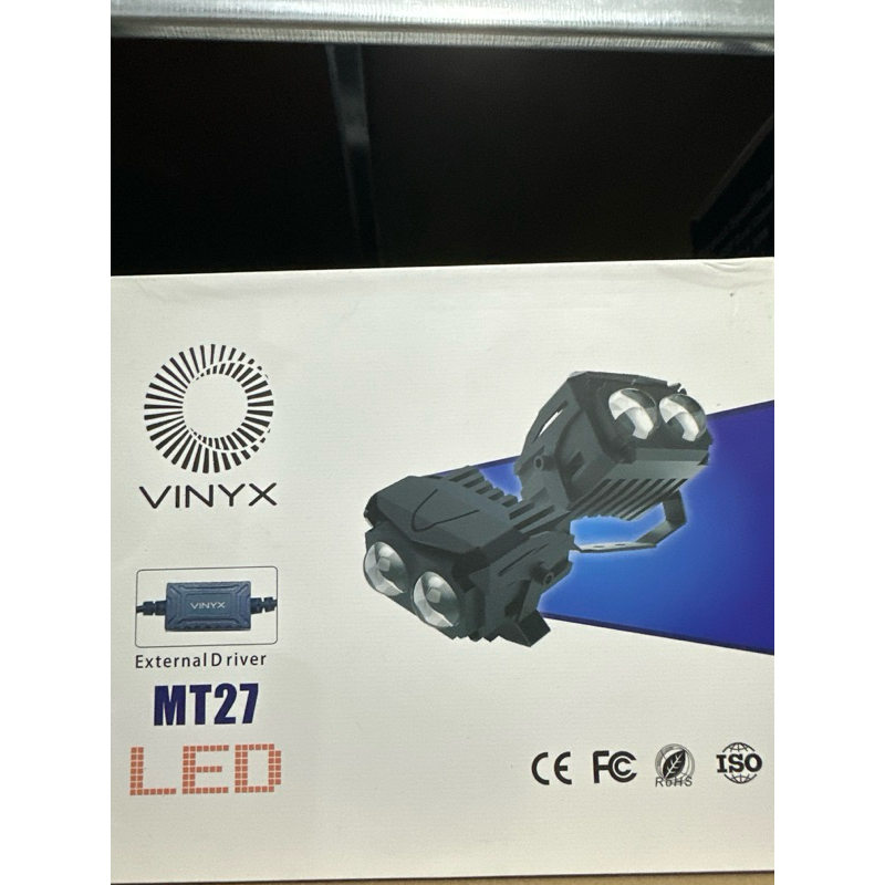Lampu Sorot Vinyx MT27 Lampu Foglamp Mobil Motor
