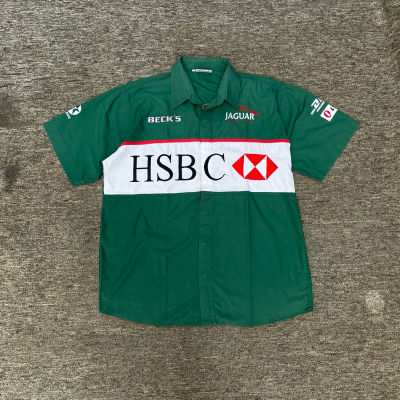 Kemeja Workshirt F1 Jaguar Racing HSBC 01s