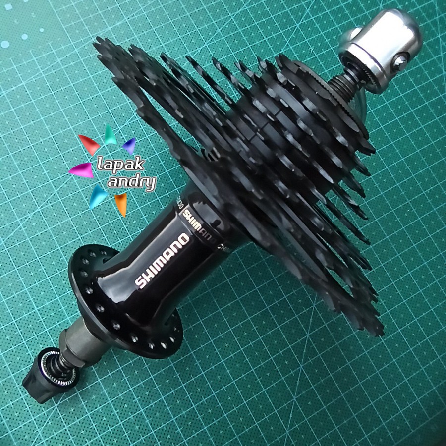 Shimano 8 Speed Freehub 36H RM30 Sprocket HG31 11-32T Original Belakang Saja