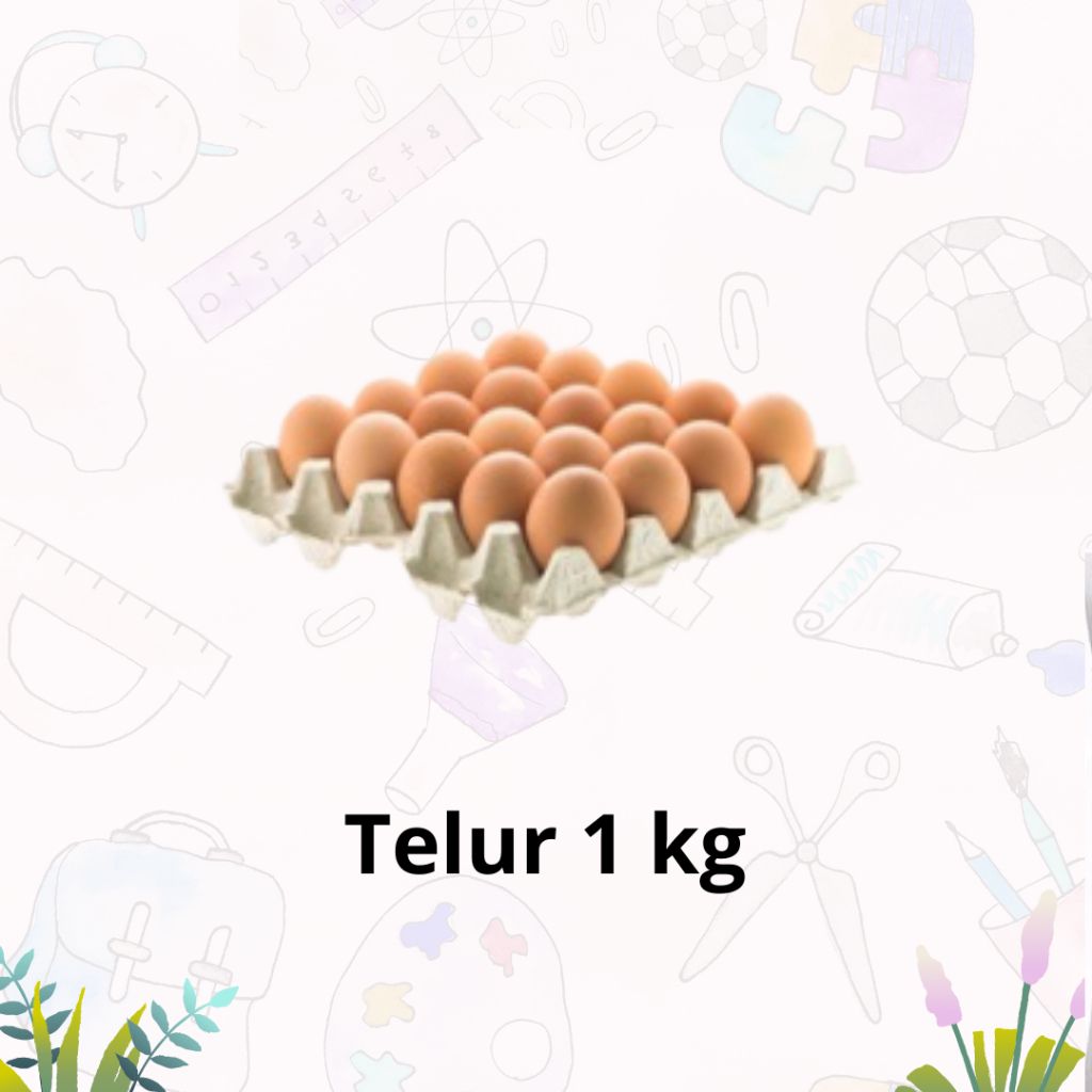 

Telur Ayam 1 kg KHUSUS Instan / Grab Instan / Gosend