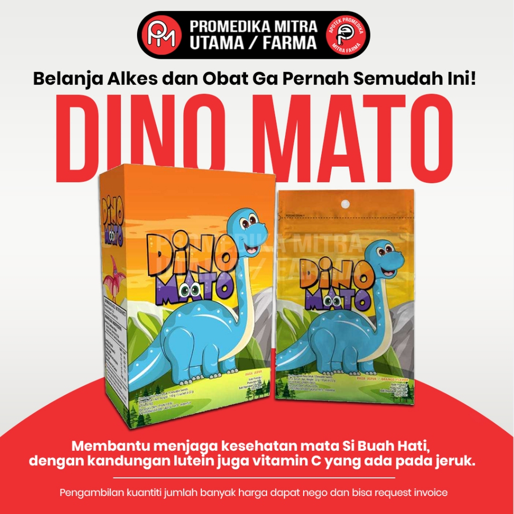 DINO MATO - Permen Vitamin untuk Mata Anak