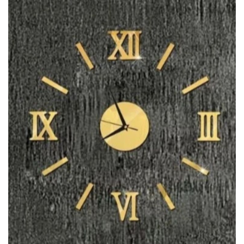jam dinding DIY jam dinding tempel tembok jam dinding sticker