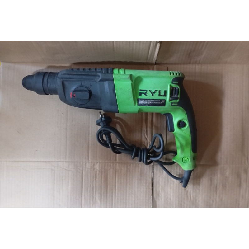 mesin bor rotary hammer ryu RRH26(BEKAS)