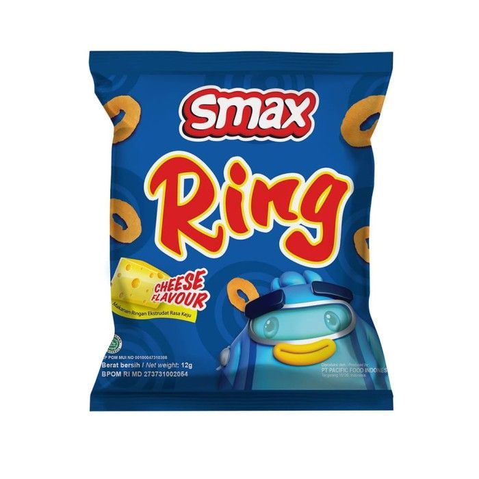 

SMAX RING CHEESE FLAVOUR RASA KEJU 20GR