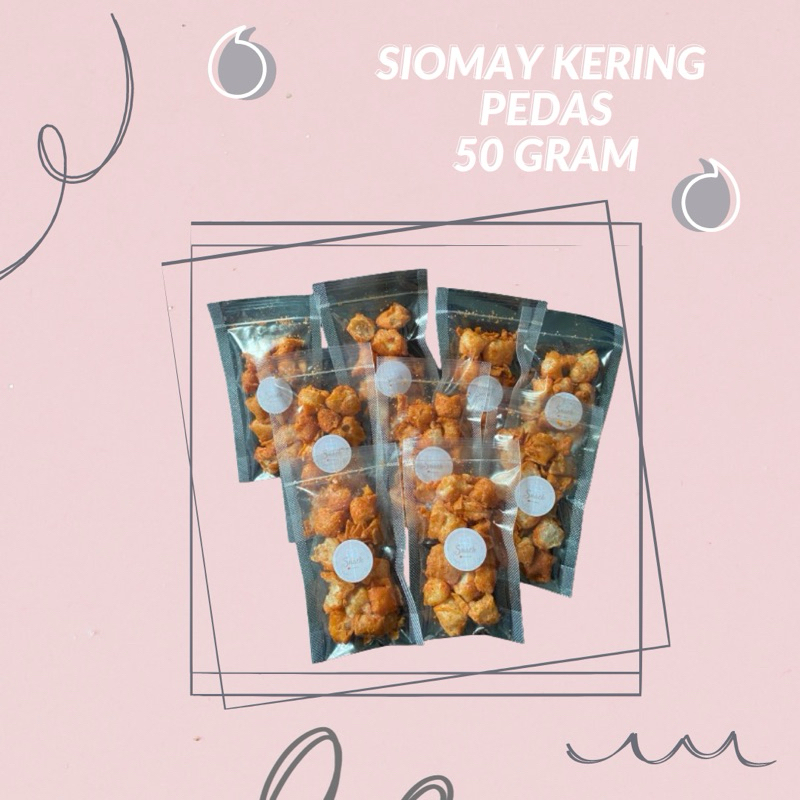 

Siomay Kering Pedas | Siomay Goreng 50 gr