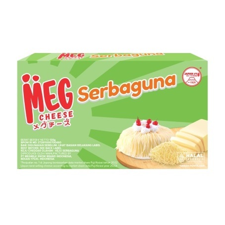 

Meg Keju Serbaguna 120gr | Meg Keju Serbaguna Cheddar 120 gr