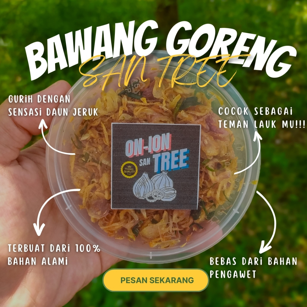 

Bawang Goreng//Bawang Goreng Daun Jeruk Gurih//SAN TREE