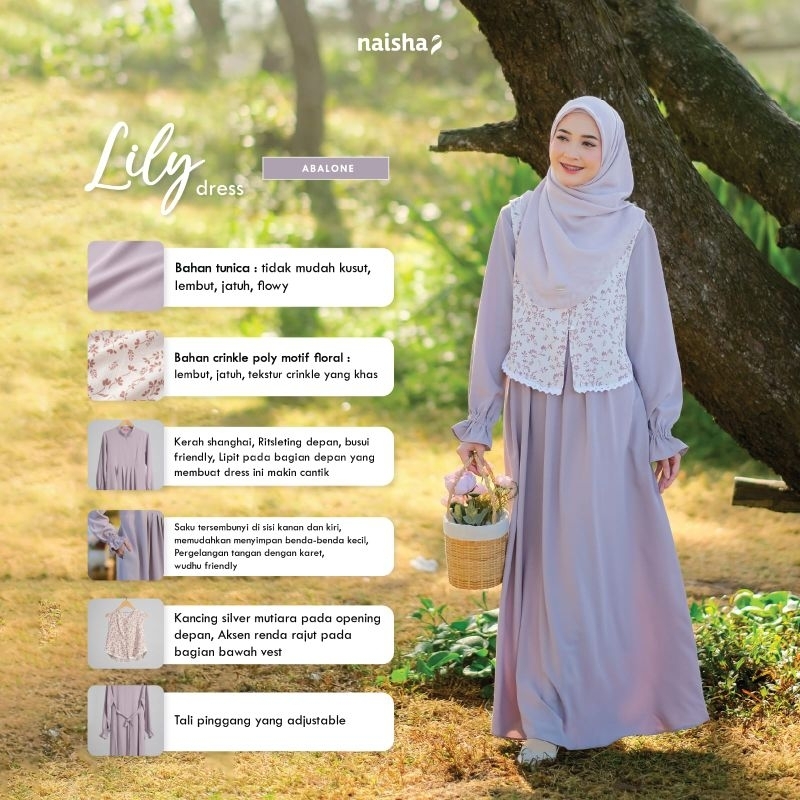 gamis dress modis Lily dress