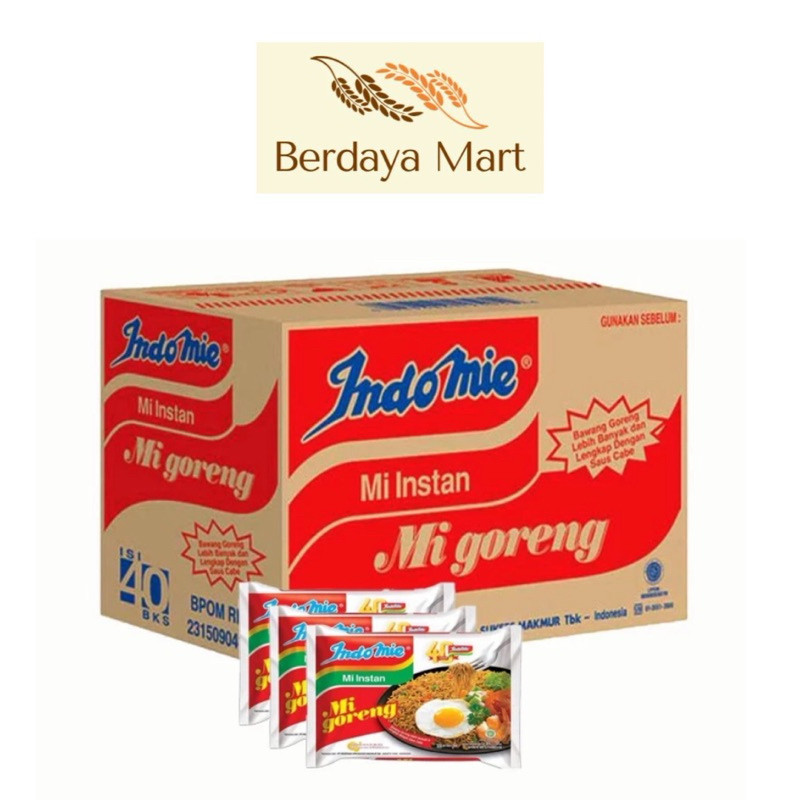 

Indomie Goreng 85Gr 1 Dus Isi 40pcs