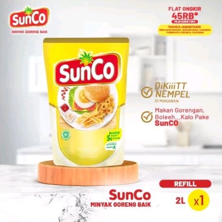 

Minyak Goreng Refill 2 Liter Promo Sunco Kunci Mas Camar Tropical Dll