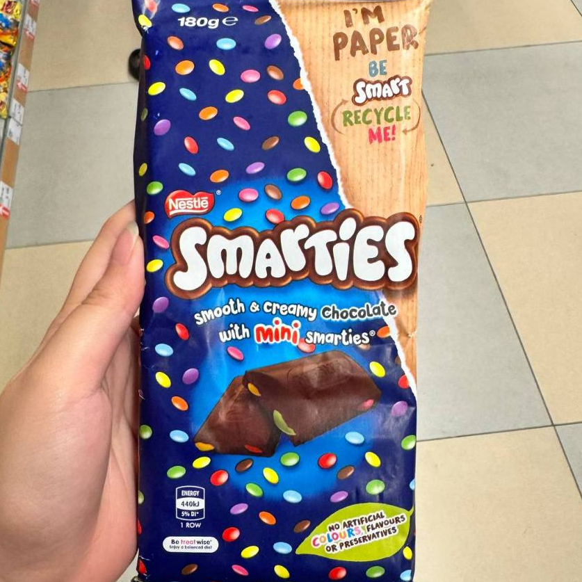 

Cokelat Nestle isi Smarties Mini Tanpa Pewarna Buatan & Pengawet