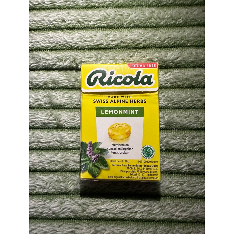 

Ricola Lemon mint Sugar Free 40g