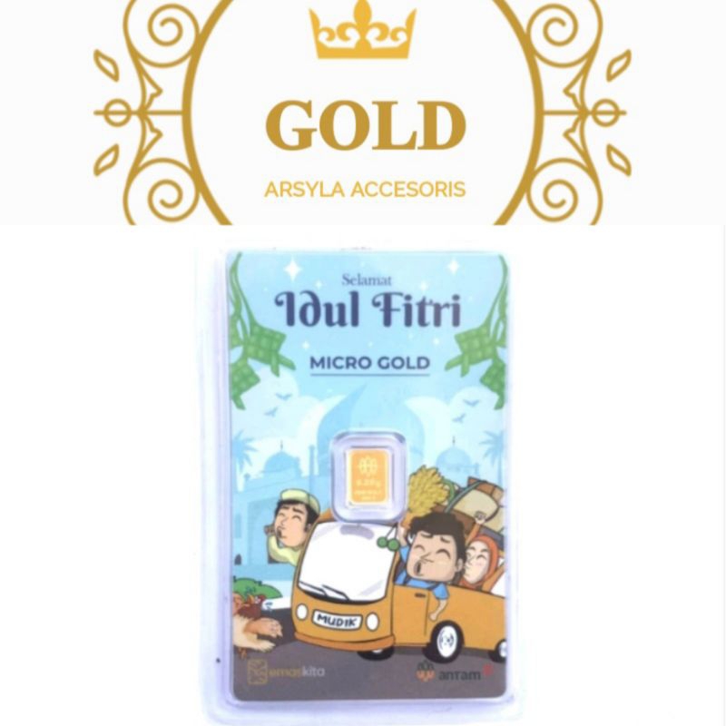 Emas antam 0,1 gram idul fitri mudik