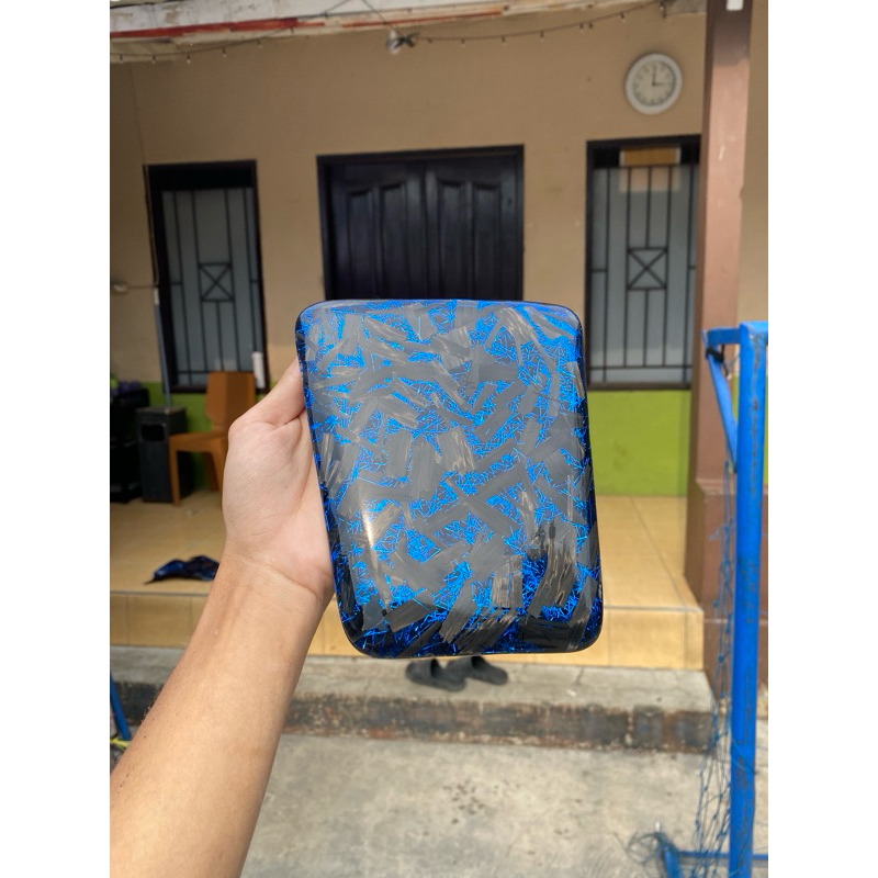 Cover Laci Aerox New Carbon Forged Blue