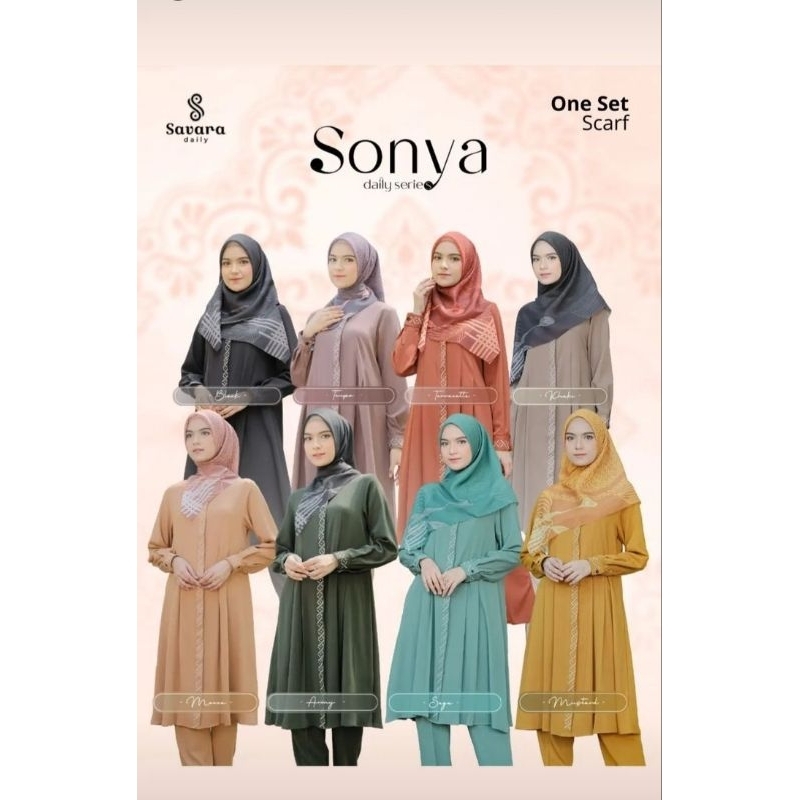 NEW COLLECTION SAVARA SONYA ONESET SERIES