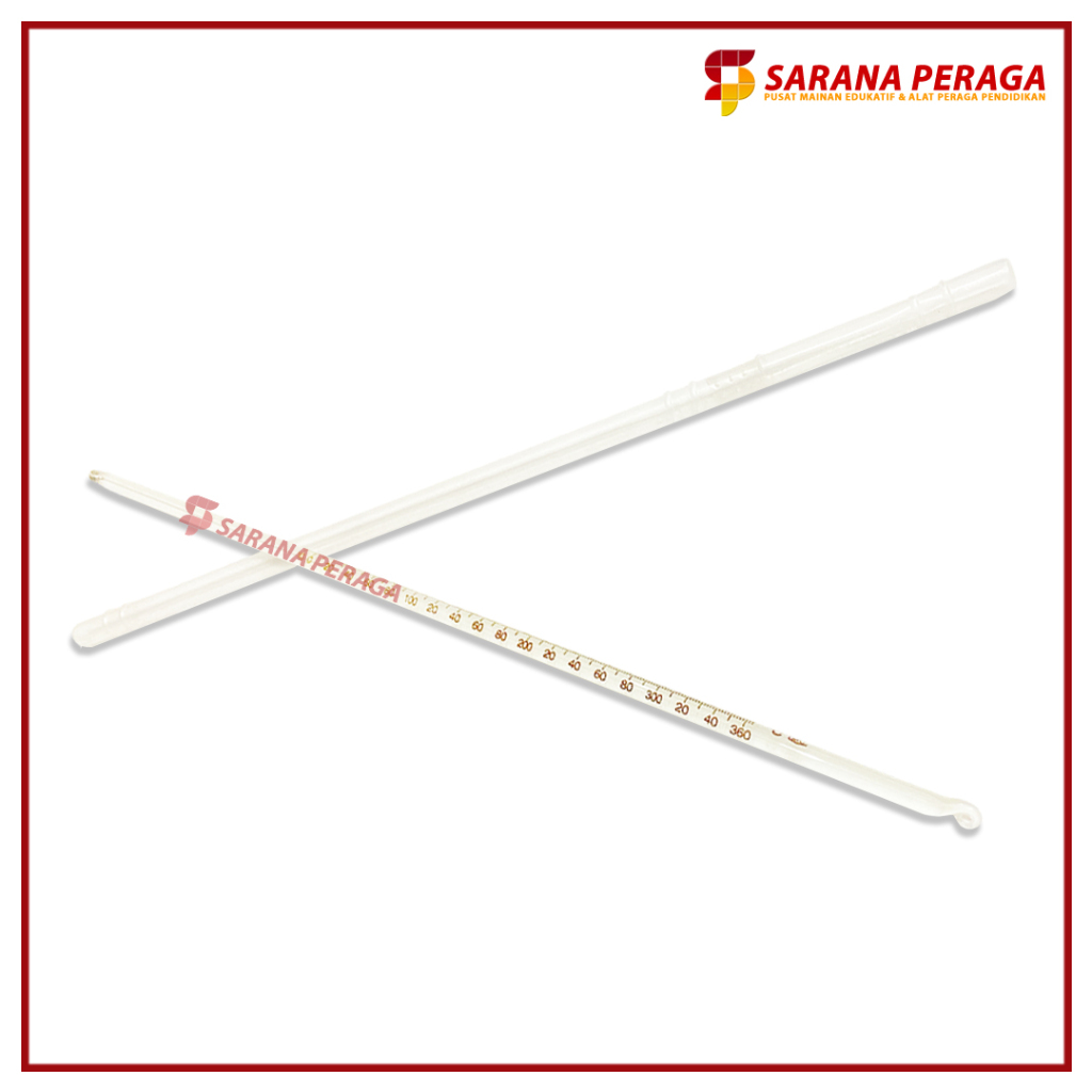 SaranaPeraga - Termometer Air Raksa 10 - 360 Hg