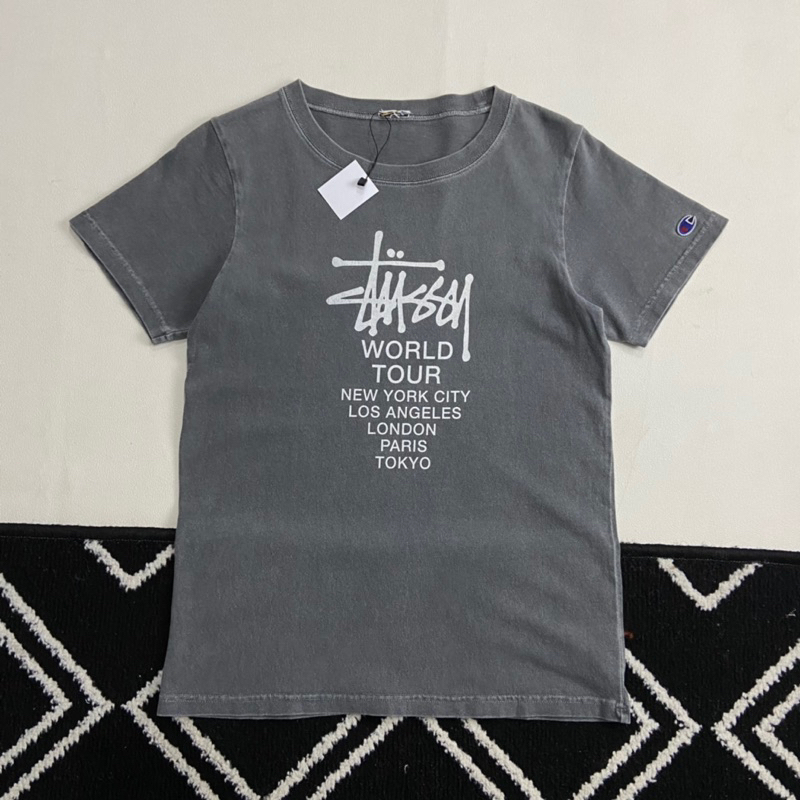 Kaos Stussy x Champion World Tour