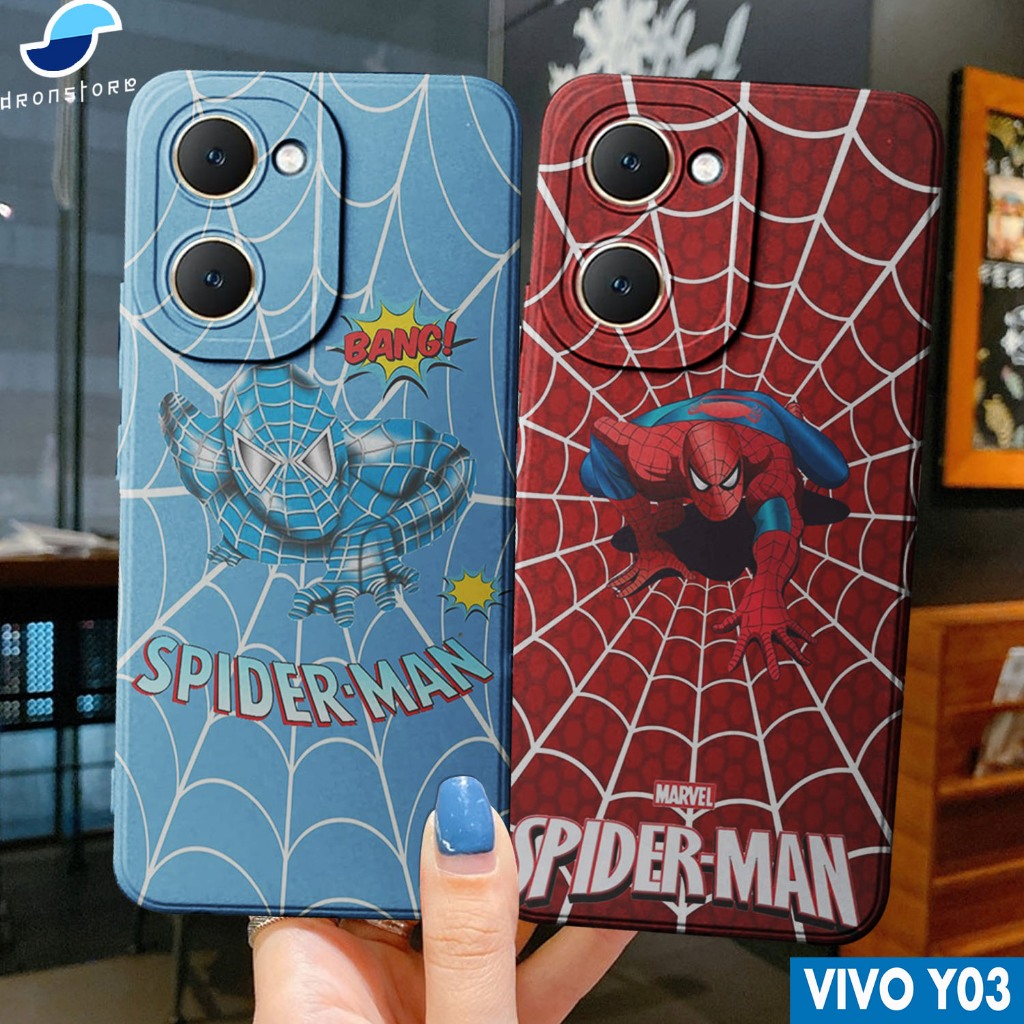 CASE VIVO Y03 MOTIF KARAKTER - 66 - SOFTCASE HARDCASE PROTECT CAMERA PELINDUNG BELAKANG HANDPHONE-SK