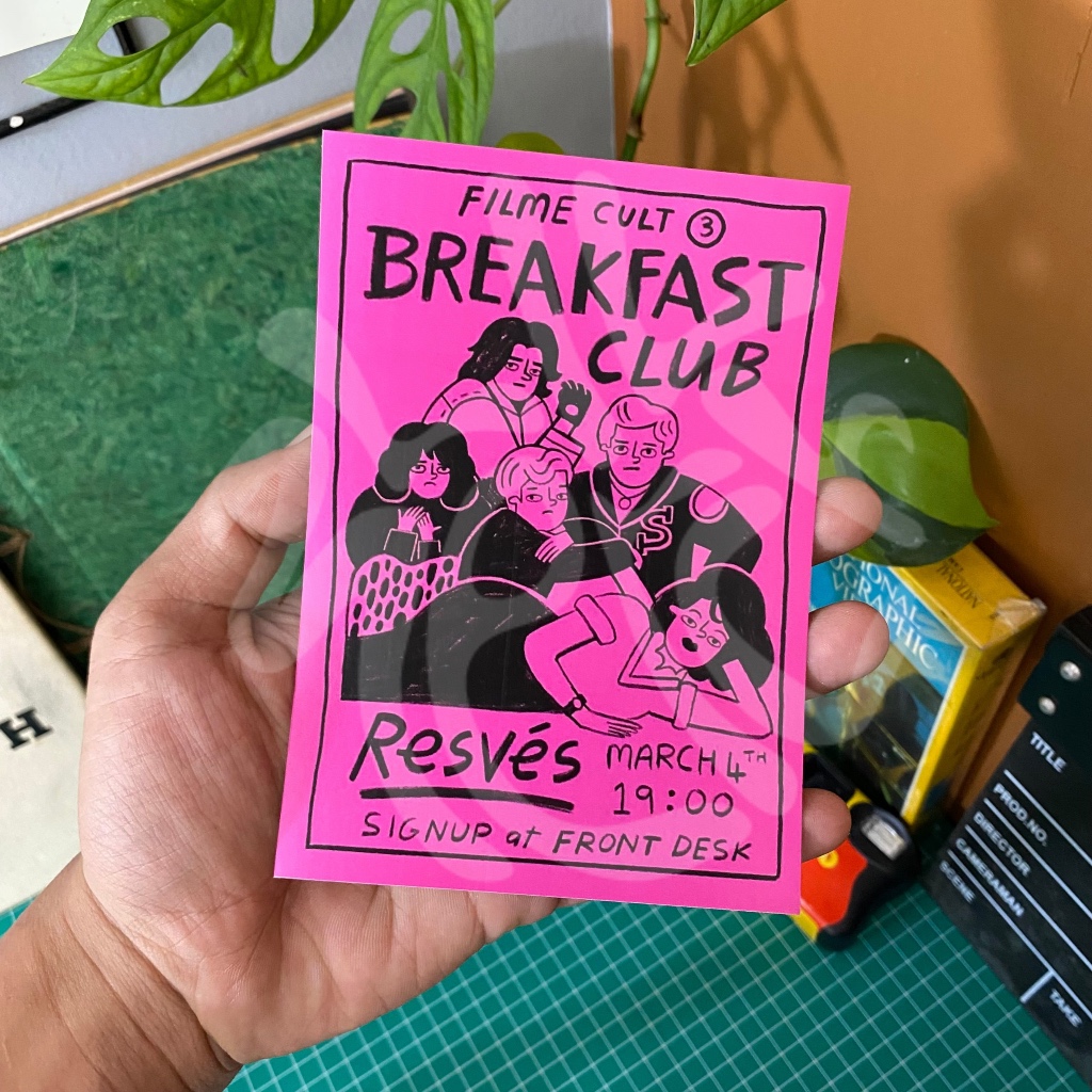 

stiker breakfast club / stiker poster / sticker aesthetic / sticker tumblr / stiker premium / stiker hp / stiker laptop / stiker helm / stiker tahan air