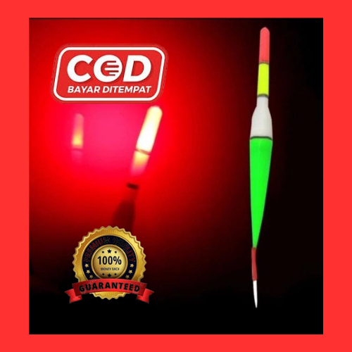 pelampung pancing led kumbul lampu umpan pancing luminous lure tonquu