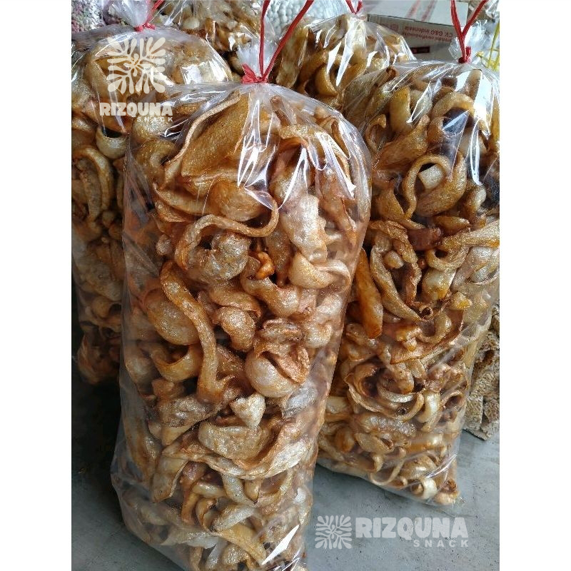 

PROMO!! Kerupuk Kulit kebo 500 Gram / Krupuk Kulit kebo enak renyah gurih Khas Cirebon