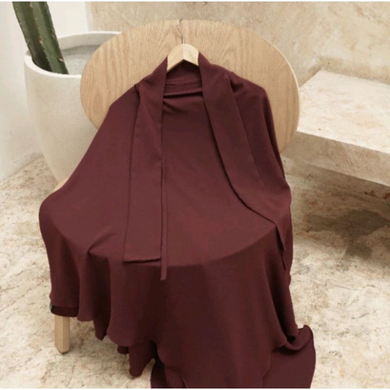 preloved FK dark maroon mazen