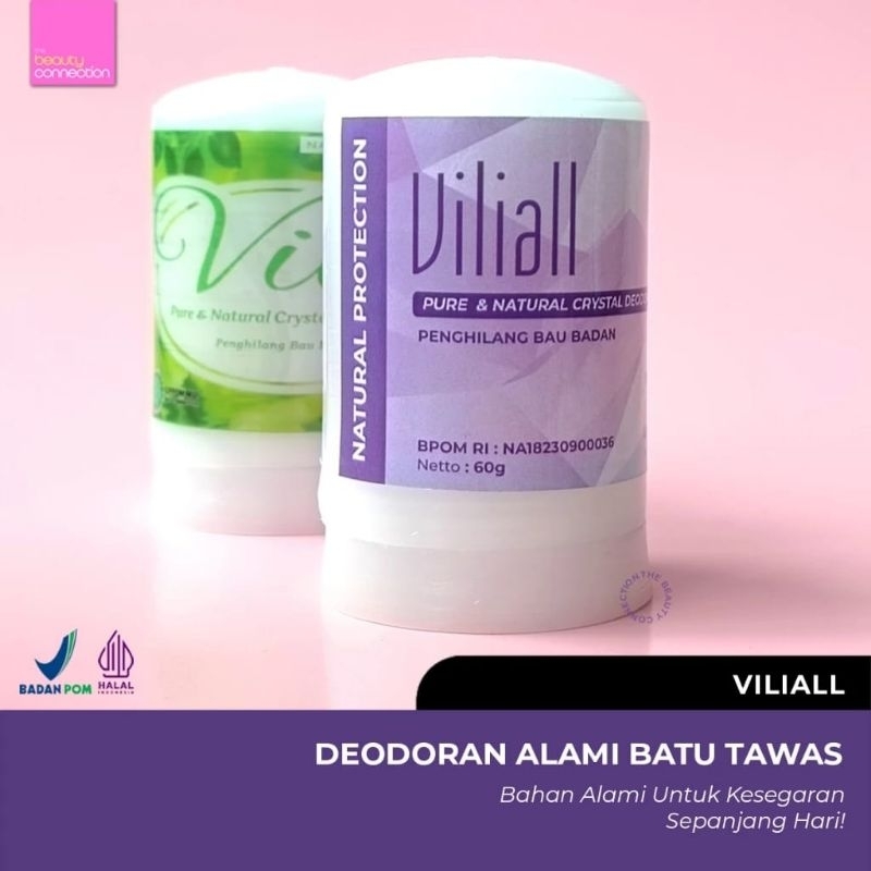 Vili Crystal Deodorant / Deodoran Stik Tawas