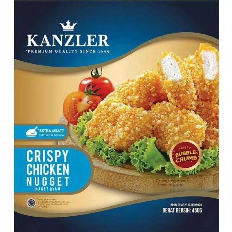 

KANZLER CRISPY CHICKEN NUGGET 450g