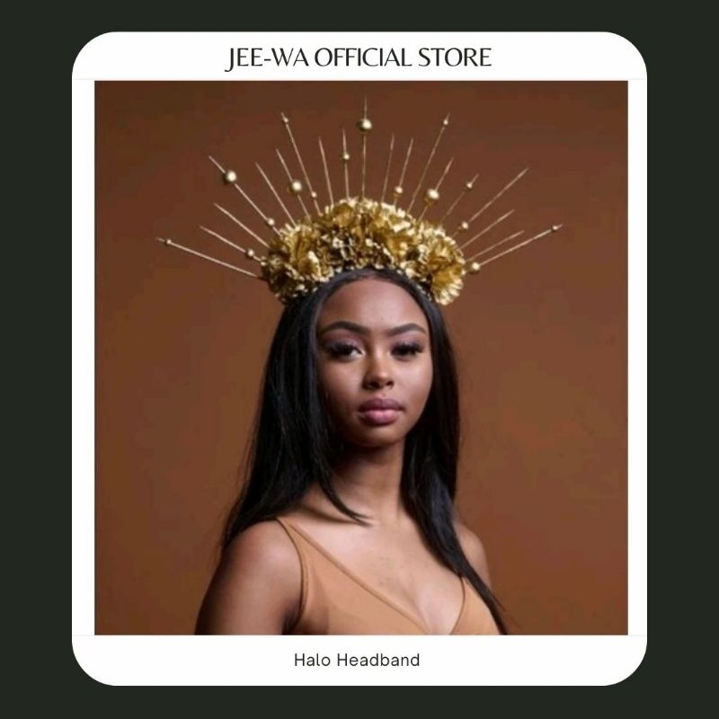 [ JEE - WA ] PART 28 - Bando Halo Angel Malaikat Aesthetics Gold Emas | Crown Malaikat Angel Cosplay